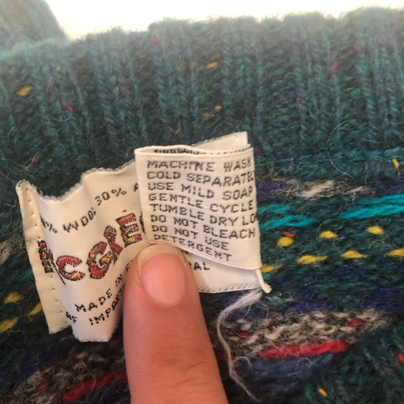 Vintage McGregor Crew Neck Sweater Large - Picture 6 of 6